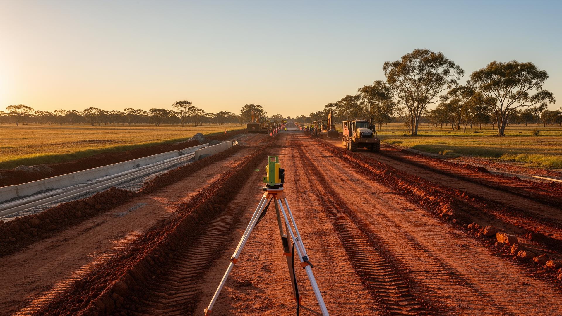 Project delivery on site in regional Australia